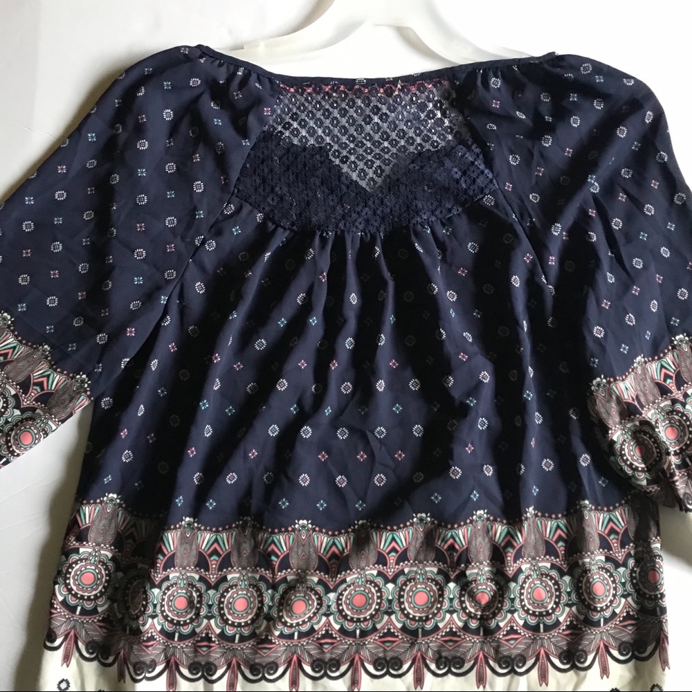 Rewind M Blouse 3/4 Sleeve